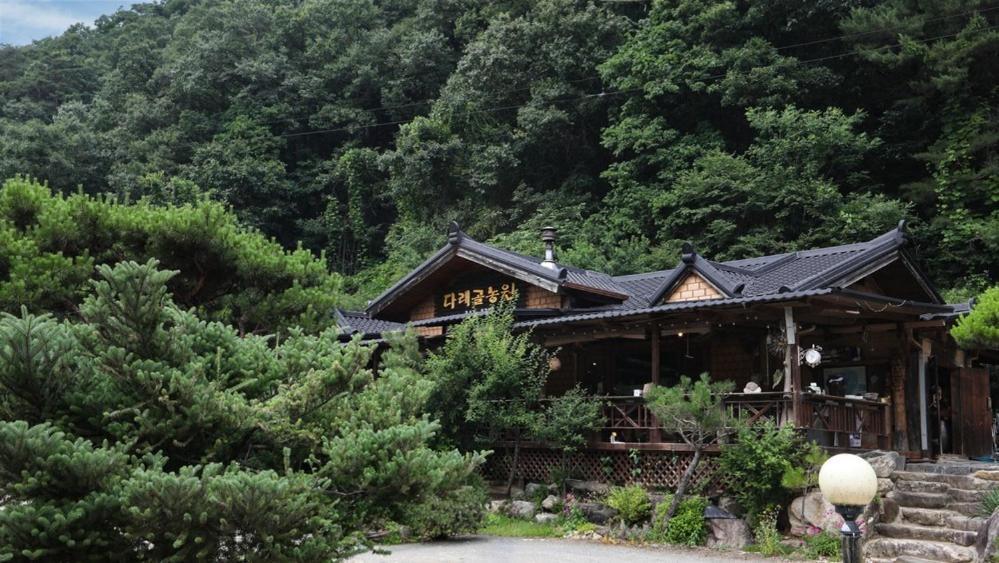 Hoengseong Daraegol Sanbang Pension Exterior photo